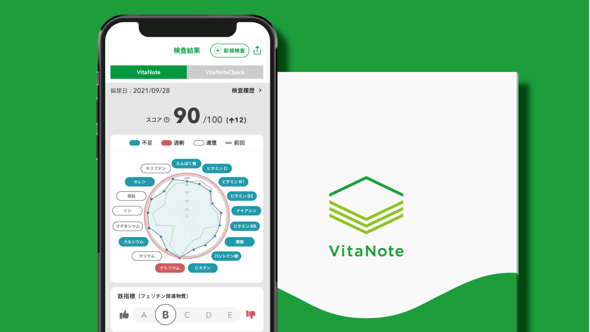 VitanoteとVITANOTEアプリ