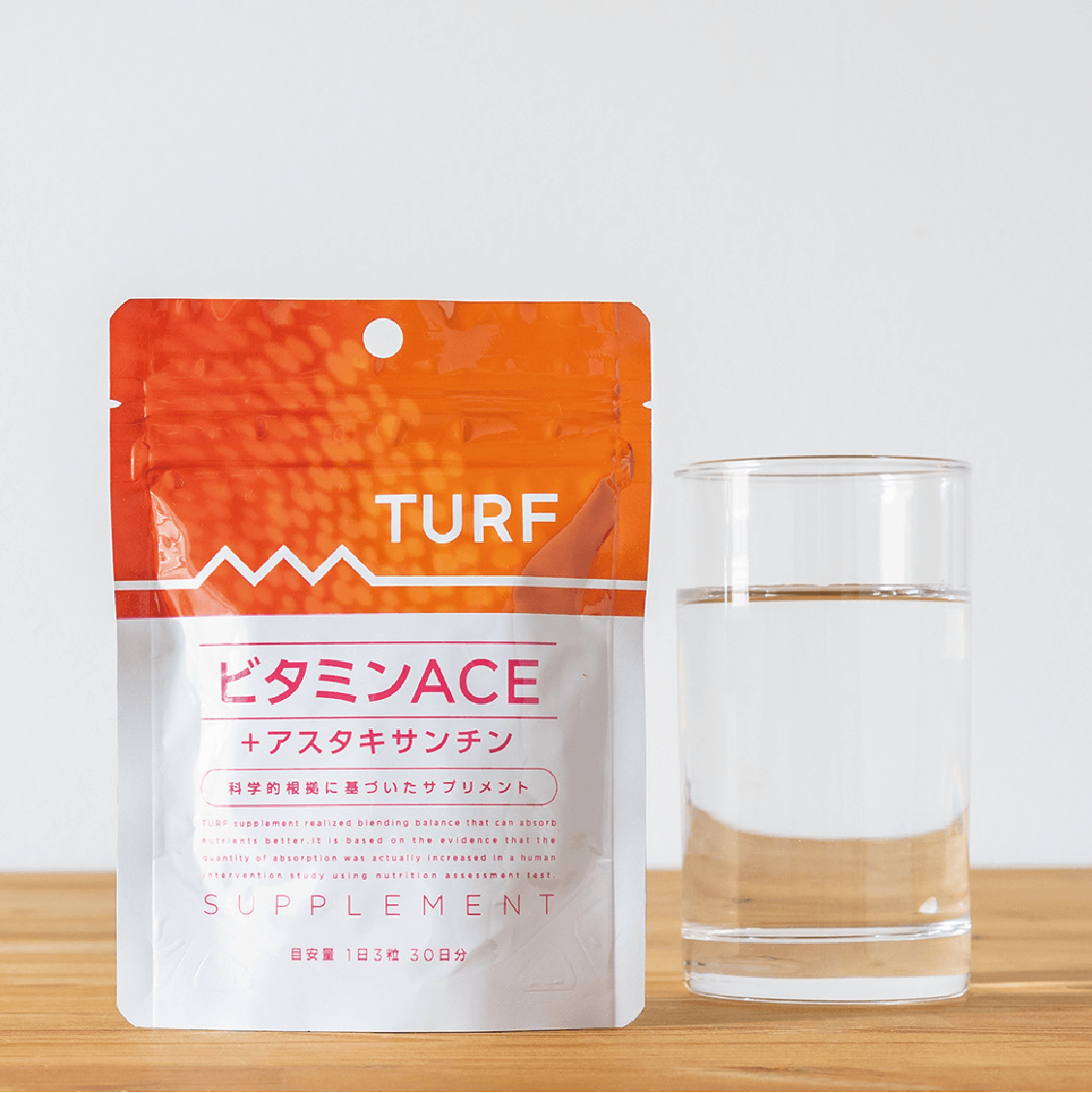 TURF サプリメント ビタミンACE+アスタキサンチン（30日分/1日3粒目安）